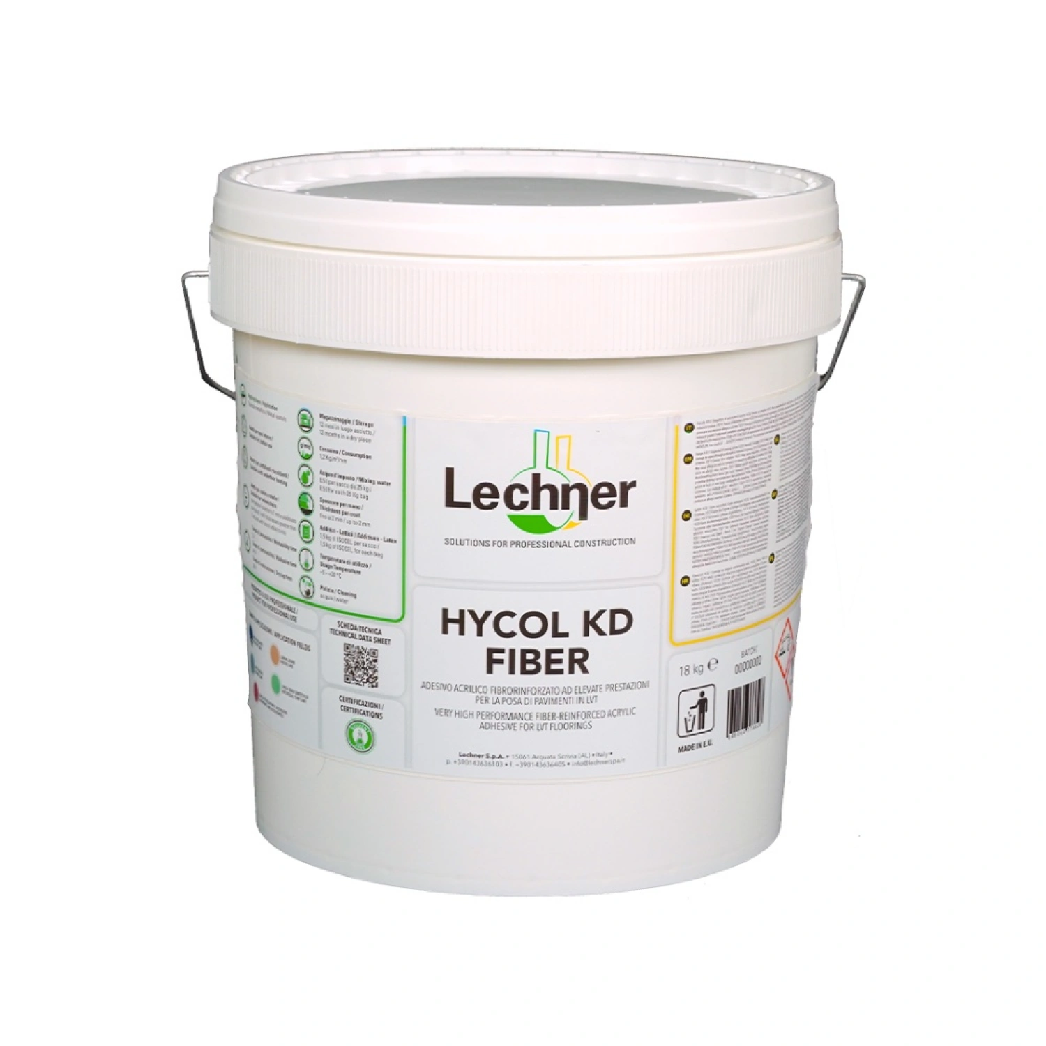 Клей Lechner Hycol Kd Fiber 18 кг